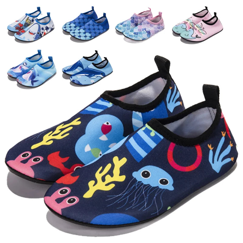 Kids Water Shoes Girls Boys Quick Drying Lightweight Non Slip