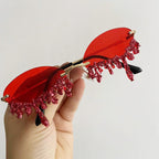 Wynne | Glitter Sunglasses | Festival & Party, Eye-Catching | 6 Colors