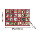 Sock Advent Calendar Christmas Socks Women Men 24 Days Countdown 12 Pairs