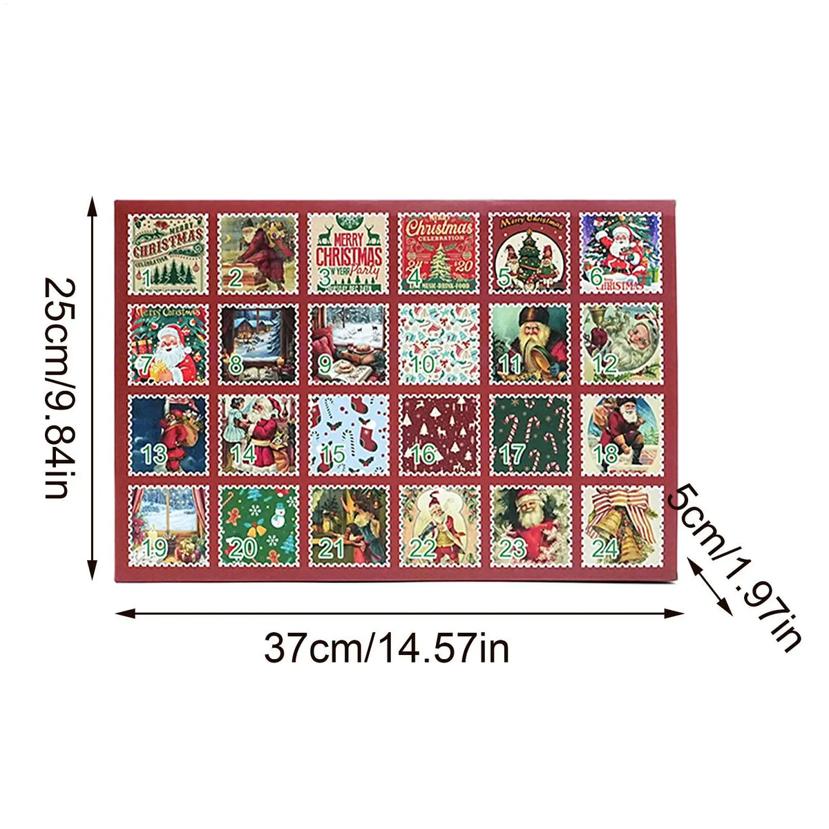 Sock Advent Calendar Christmas Socks Women Men 24 Days Countdown 12 Pairs