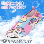 Kids Water Shoes Girls Anti Slip Quick Dry Lightweight Printed