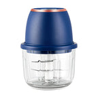 Food Chopper Electric Meat Grinder 350ml USB Rechargeable 6 Blade