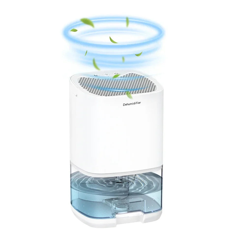 Leah | Portable Dehumidifier | 2-in-1 Air Filter & Night Light | 1000ml