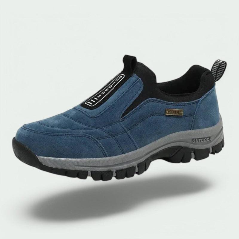 Men Slip On Walking Shoes Cushioned Grip Support