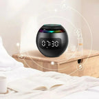 Marlow | Bluetooth Alarm Clock Speaker | LED Night Light, Digital Clock | Bedroom