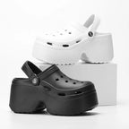Women Wedge Sandals Chunky Platform High Heel Open Toe Gladiator