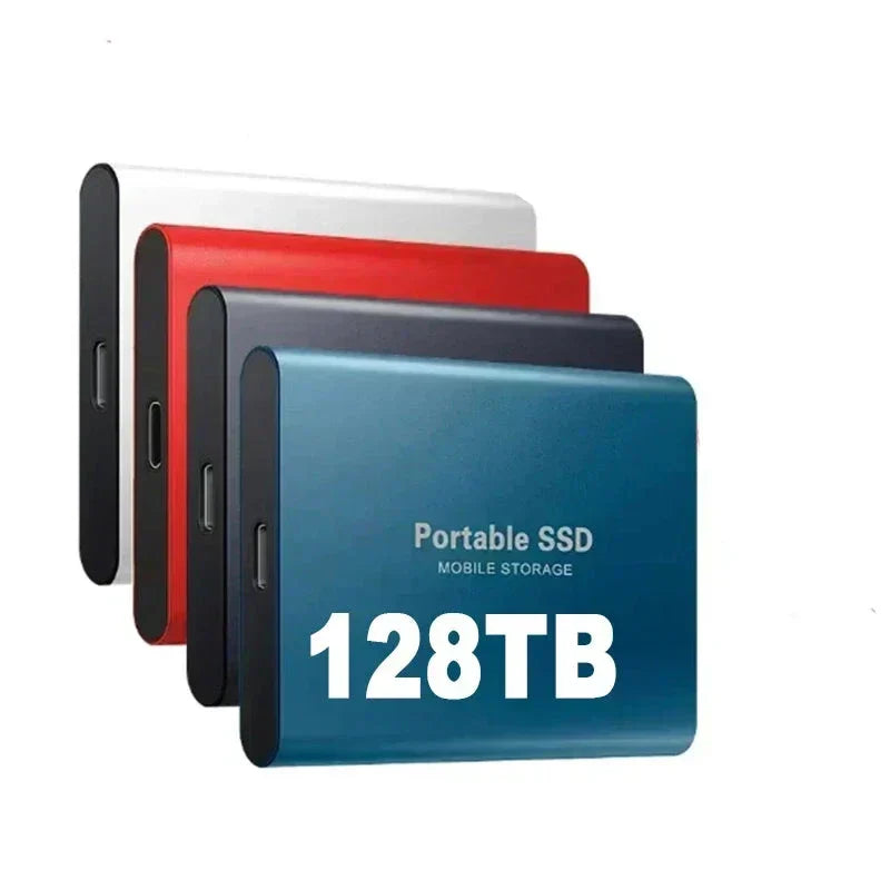 Faye | External SSD 2TB | USB 3.1, USB-C, Plug & Play | Portable Storage