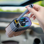 Car Charger 120W | 4-in-1 Retractable, USB-C & Cigarette Lighter | Aria