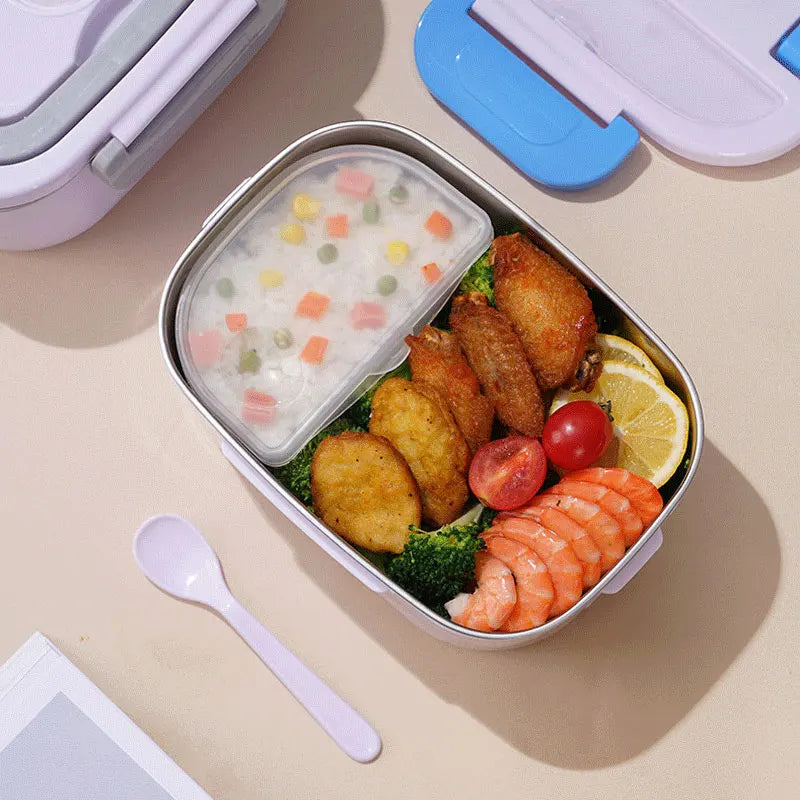 Aria | Electric Lunch Box | 1.5L Food Warmer, 60W Portable | Leak-Proof