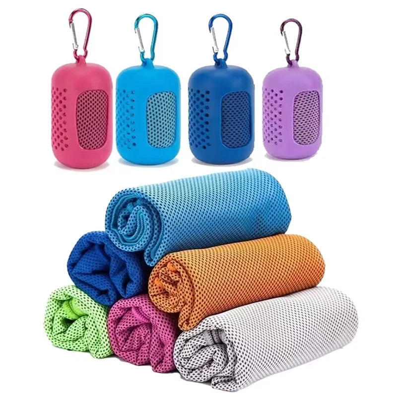 Cooling Towel Breathable Sweat Absorbent Instant Relief Neck Towel