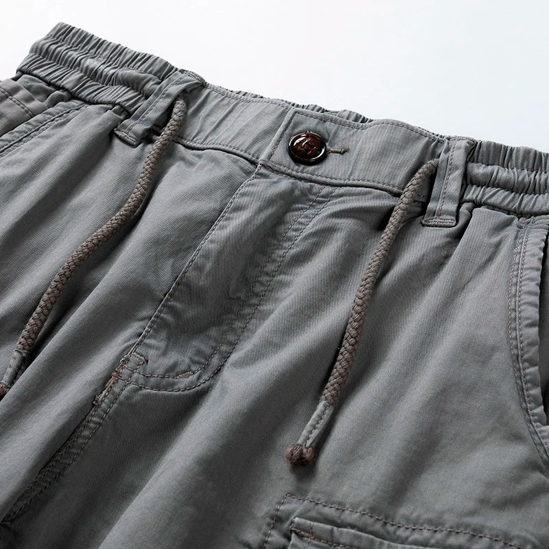 Ivy | Men's Cargo Shorts | Cotton, Multi-Pocket | Casual