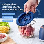 Food Chopper Electric Meat Grinder 350ml USB Rechargeable 6 Blade