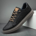 Mila | Men's Sneakers | Faux Leather, Cushioned Sole | Casual
