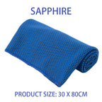 Cooling Towel Breathable Sweat Absorbent Instant Relief Neck Towel