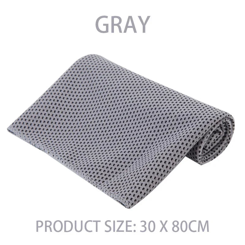 Cooling Towel Breathable Sweat Absorbent Instant Relief Neck Towel