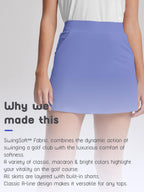 Luna | Women's Skort | UPF 50+ Sun Protection, 16 Inch | Stretch