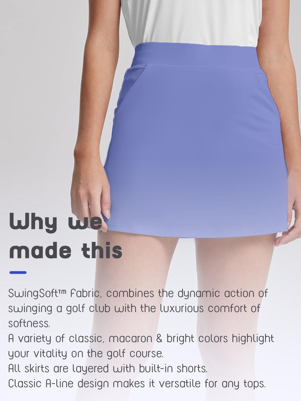 Luna | Women's Skort | UPF 50+ Sun Protection, 16 Inch | Stretch