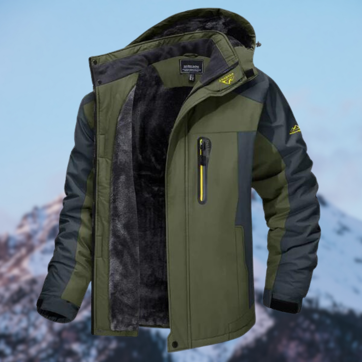 Aria | Men's Winter Jacket | Waterproof, Fleece-Lined | Regular Fit