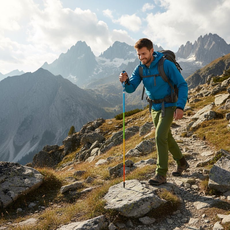 Maren | Hiking Poles | Carbon Fiber, Foldable, Ultra-Light | 5-Section