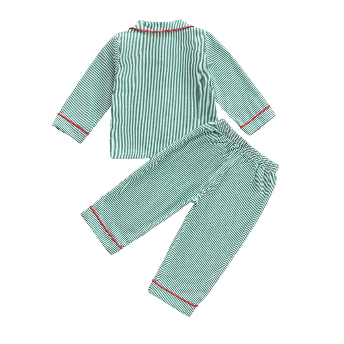 Christmas Pajamas Toddler Boy 2 Piece Long Sleeve Sets | Sleepwear