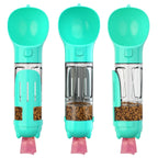 Clea | Dog Water Bottle 3-in-1 | Travel, Poop Bag Dispenser | BPA-Free