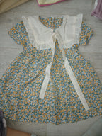 Girls Party Dress Floral Princess Bow A Line Toddler Summer Kids