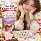 Charm Bracelet Advent Calendar 24 Piece Christmas Countdown Set