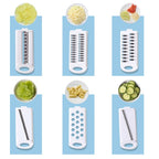 Della | 12-in-1 Cutting Set | Multi-Function Kitchen Slicer | Stainless Steel