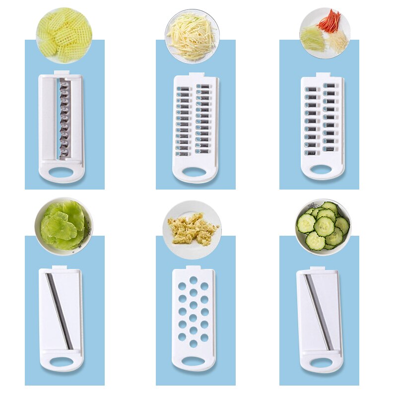 Della | 12-in-1 Cutting Set | Multi-Function Kitchen Slicer | Stainless Steel