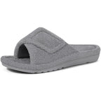 Orthopedic Slippers Women Terry Lined Lightweight Breathable Soft Sole
