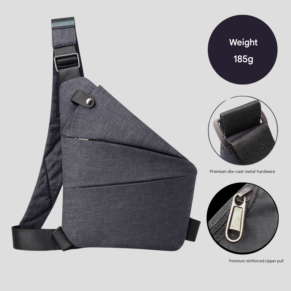 Noor | Anti-Theft Crossbody Bag | RFID Blocking, Hidden Zippers | Travel