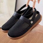 Women Mesh Slip-On Clogs Cushioned