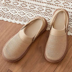 Women Mesh Slip-On Clogs Cushioned