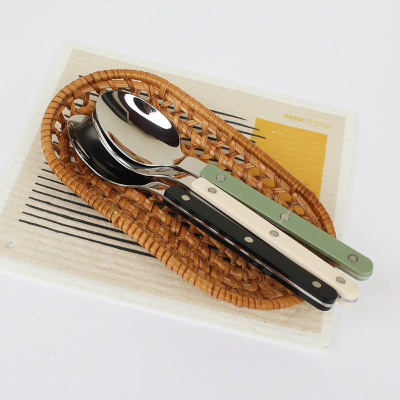 Ondine | Cutlery Set 24-Piece | Stainless Steel, Engraved Design | Serves 6