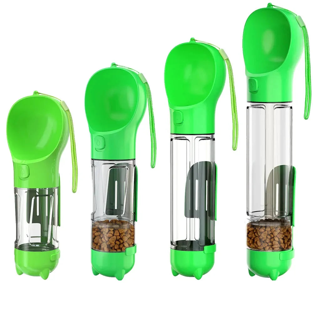Dog Water Bottle 3-in-1 | Travel, BPA-Free, Poop Bag – Zova-Fashion