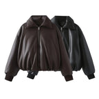 Women Oversized Bomber Jacket