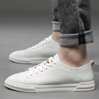 Leather Sneakers Genuine Italian Leather