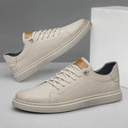 Mila | Men's Sneakers | Faux Leather, Cushioned Sole | Casual