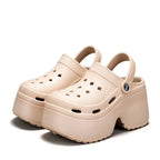 Women Wedge Sandals Chunky Platform High Heel Open Toe Gladiator