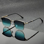 Polycarbonate Lens Clubmaster Sunglasses UV Protection