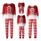 Christmas Pajamas Women Plus Size Winter Reindeer Print Set