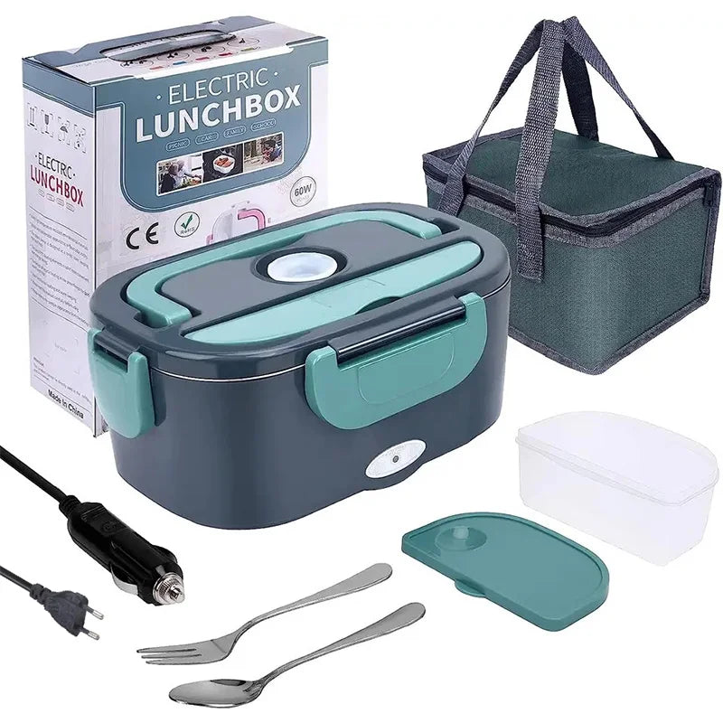 Aria | Electric Lunch Box | 1.5L Food Warmer, 60W Portable | Leak-Proof