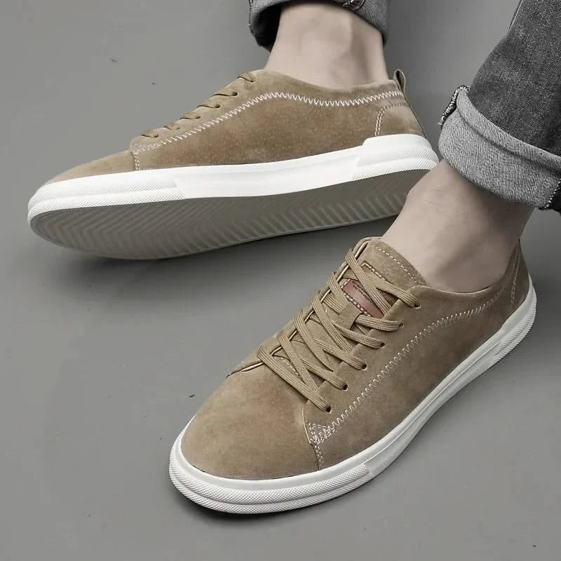 Leather Sneakers Genuine Italian Leather