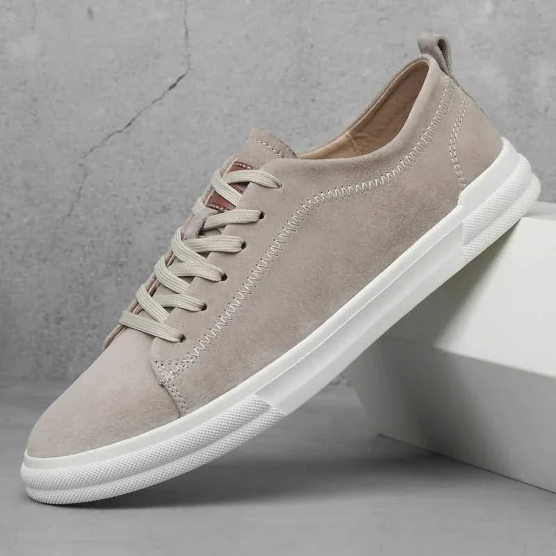 Leather Sneakers Genuine Italian Leather