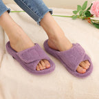 Orthopedic Slippers Women Terry Lined Lightweight Breathable Soft Sole