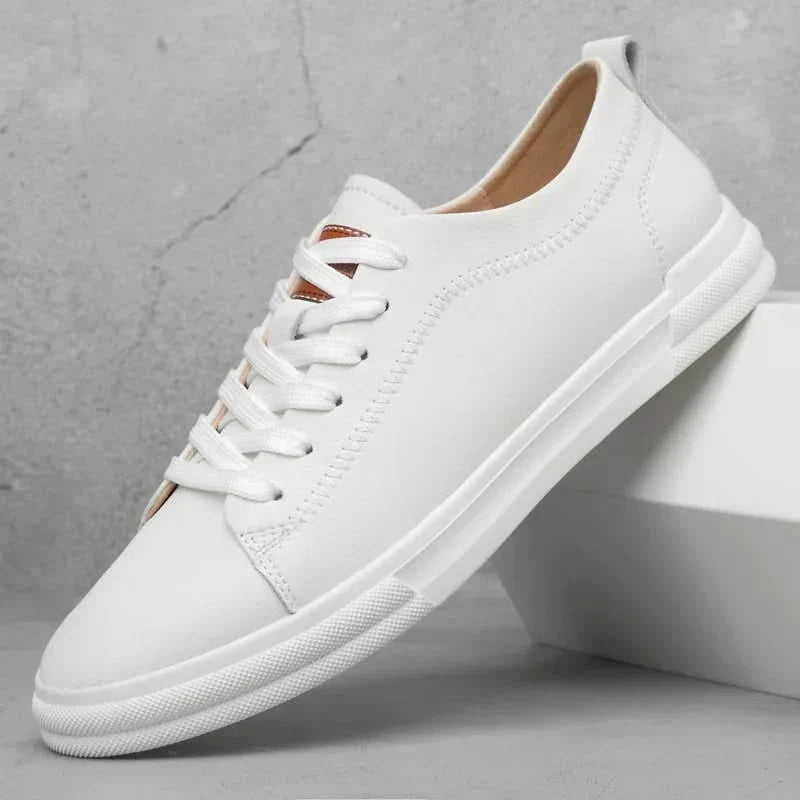 Leather Sneakers Genuine Italian Leather
