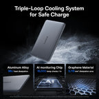 Power Bank Magnetic 5000mAh Wireless Slim iPhone Samsung Compatible