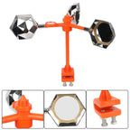 Solar Animal Repeller for Birds 360 Rotating Reflective Sound