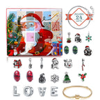 Jewelry Advent Calendar 24 Days Christmas Countdown Ring Necklace Earrings