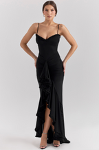 Women Maxi Dress Ruched